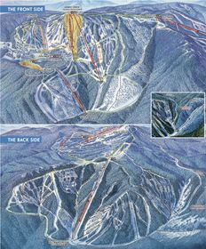 Pistenplan Silver Star Mountain Resort