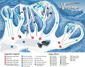 Pistenplan Ski Vorlage