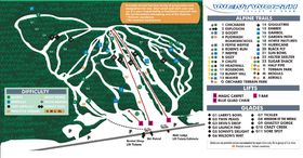 Pistenplan Ski Wentworth