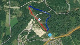 Pistenplan Skilift Wurmstein Flossenbürg