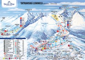 Pistenplan Tatranska Lomnica