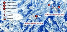 Pistenplan Torfhauslifte am Rinderkopf