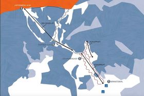 Pistenplan Unternberg Ruhpolding