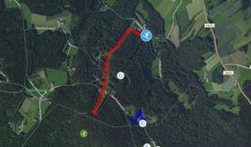 Pistenplan Oberfrauenwald