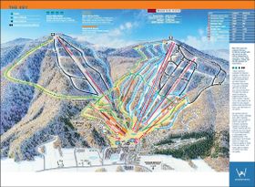 Pistenplan Windham Mountain
