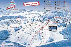 Pistenplan Skidorf Neuastenberg