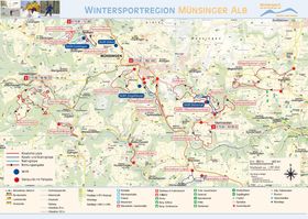 Loipenplan Münsingen Dottingen