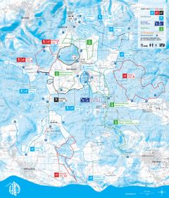 Loipenplan Albuch - Bartholomä