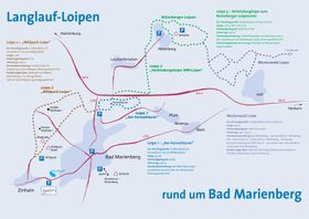Loipenplan Bad Marienberg