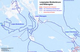Loipenplan Breitenbrunn