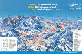 Loipenplan Kaiserwinkl