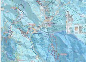 Loipenplan Langlaufzentrum Bayerisch Eisenstein