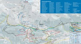 Loipenplan Ramsau am Dachstein