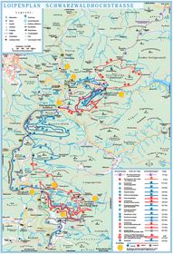 Loipenplan Schwarzwaldhochstraße