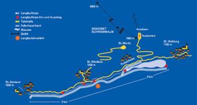 Loipenplan Ultental im Meraner Land