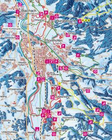 Loipenplan Sonthofen