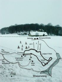 Loipenplan Wiesensteig Bläsiberg