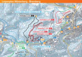 Loipenplan Winterberg