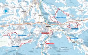 Loipenplan Siegsdorf