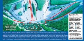 Loipenplan Yosemites Badger Pass