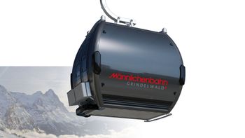 Die alte Gondelbahn Grindelwald-Männlichen wird durch eine moderne 10er-Gondelbahn ersetzt.