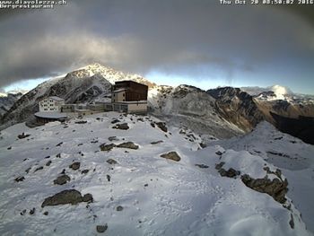 Die Bergstation der Diavolezza-Seilbahn.