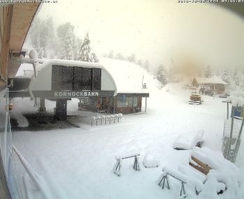 Die Kornockbahn auf der Turracher Höhe.