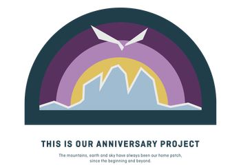 Zum Jubiläum hat Salewa eine Sonderlogo entworfen.