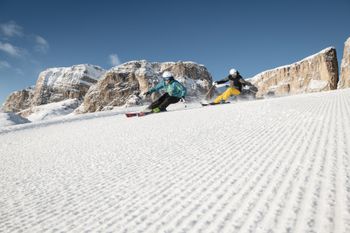 Alta Badia combines skiing and pleasure.