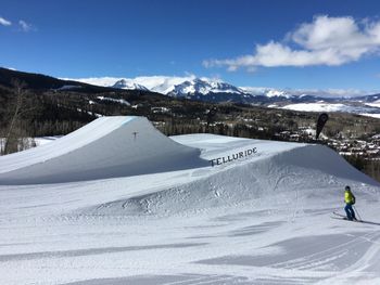 Telluride ranks 9th among the world's highest ski resorts.