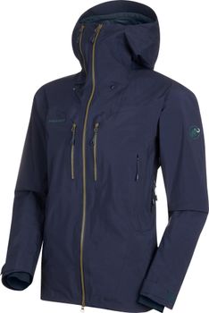Mammut Alvier HS Hooded Jacket Men, Farbe: peacoat