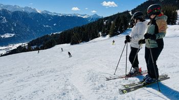 Die Frommesabfahrt (Nr. 7) ist eine der schönsten und längsten Abfahrten im Skigebiet
