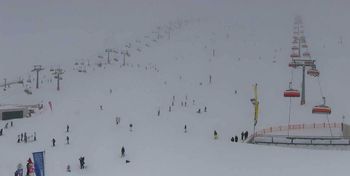 Trübes Wetter am Samstag in Sölden.