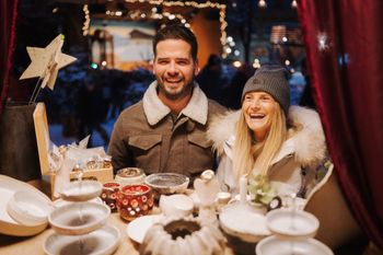 Beim Advent.Markt werden handgemachte Kostbarkeiten angeboten.