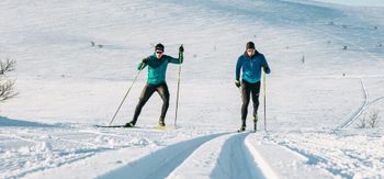 There is a large price range for cross-country skiing equipment.