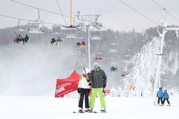 Auch in Neuastenberg herrschen dank Neuschnee wieder gute Bedingungen.