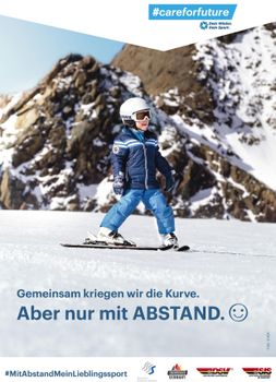 Die deutschen Wintersportverbände plädieren für verantwortungsbewussten Wintersport in Corona-Zeiten.