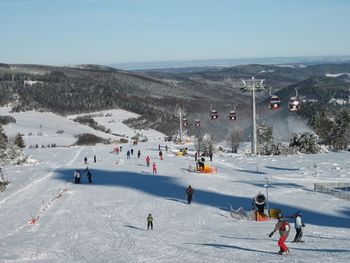 Perfekter Wintertag im hessischen Norden