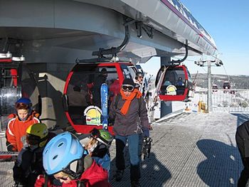 Perfekter Wintertag im hessischen Norden