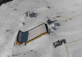 Der Bagjump Landingbag ist in dieser Form einzigartig in Europa.