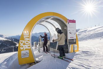 Die 14 Stationen sind über das Skigebiet verteilt.