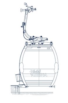 Große 8er-Kabinen sorgen künftig für jede Menge Platz und Komfort.