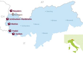 Zwei Länder Skiarena: Drei Skigebiete mit einem Skipass