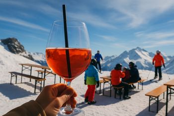 Feiern ja, aber mit Maß: Alkohol auf der Piste kann teuer und gefährlich werden.