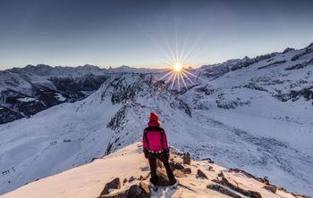 Atemberaubend: Der Panoramablick vom Eggishorn, dem höchsten Punkt des Skigebiets