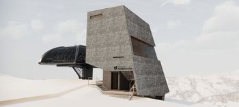 Aussichtsturm Top of Alpbachtal an der Bergstation
