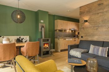 Gemütlich eingerichtet bieten die Apartments einen perfekten Rückzugsort nach einem aktiven Tag in der Natur.