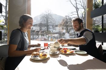 Beim Schafmützen-Frühstück stärkst du dich ausgiebig für den nächsten tollen Urlaubstag.