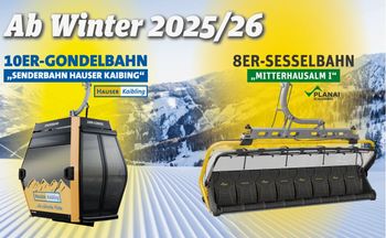 Two new lifts will be built at Hauser Kaibling and on the Planai.