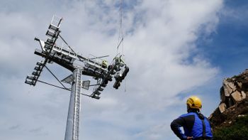 Die Baustellenführungen bieten einen interessanten Einblick in die Technik der neuen Anlage.